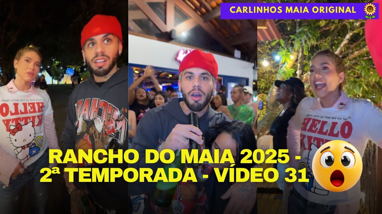 VIRGINIA FONSECA E ZÉ FELIPE CONHECENDO O RANCHO DO MAIA 😲😲 | CARLINHOS MAIA 🌻