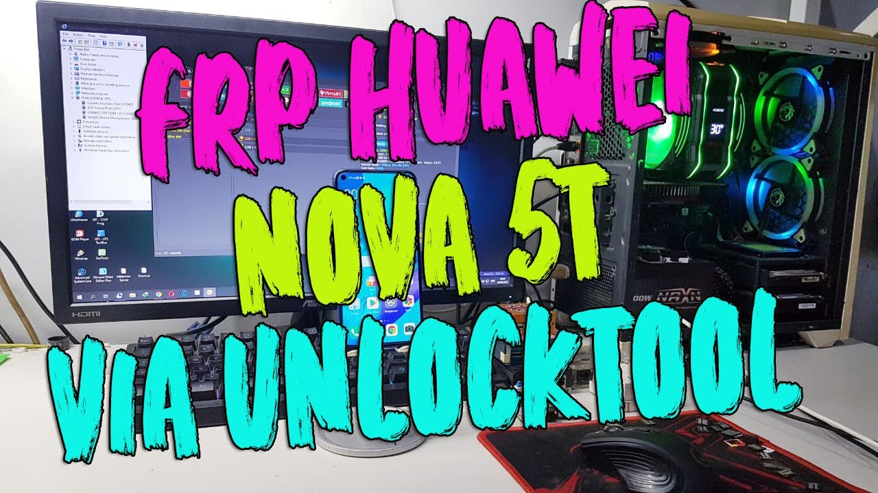 FRP HUAWEI NOVA 5T  || YAL-L21 || VIA UNLOCKTOOL