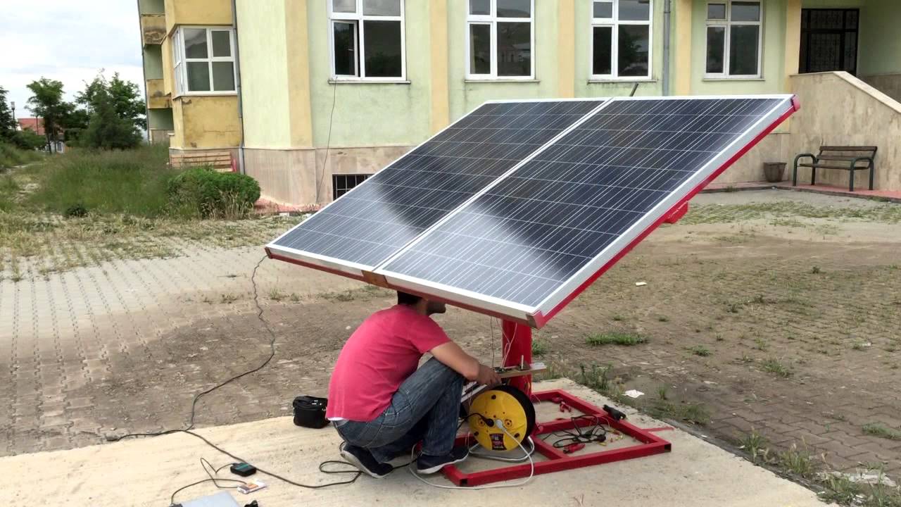 Çift Eksenli Sensörsüz Güneş Takip Sistemi