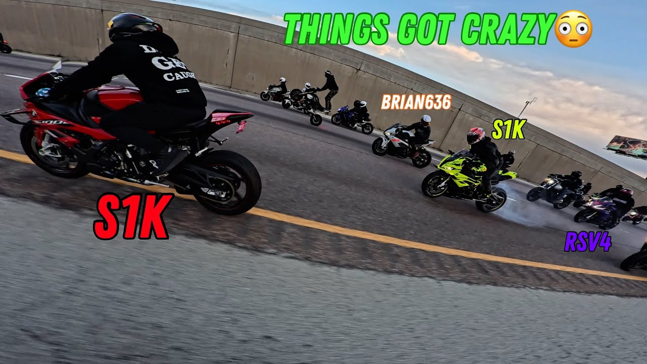 MY FULLY MODIFIED S1000RR MEETS BRIAN 636 🫣