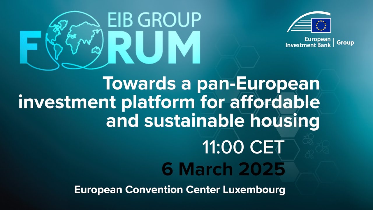 Towards a pan-European investment platform for affordable and sustainable housing