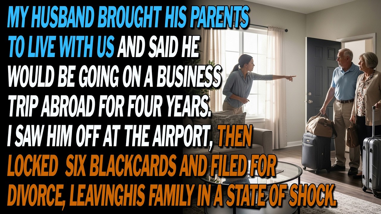 🔥Husband Left Parents With Me For 4 Years 🔒. I Saw Him Off And Blocked The Card.