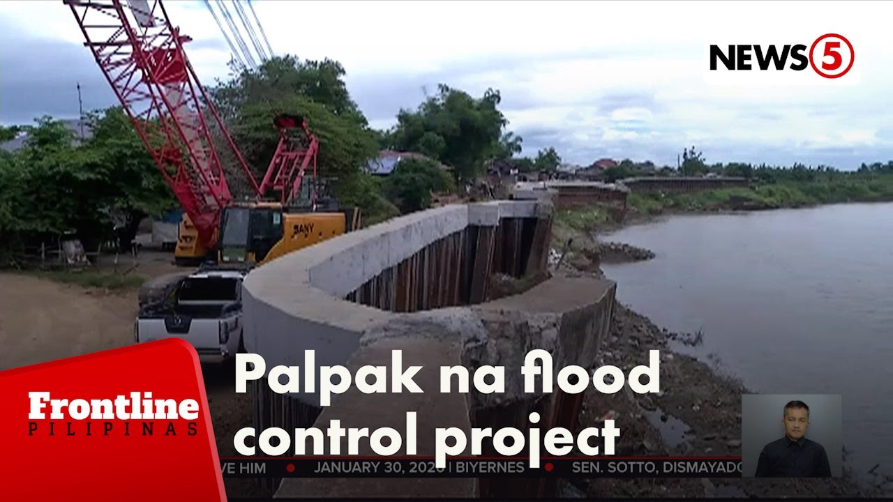 Flood control project sa Arayat, Pampanga, 2 beses nang gumuho | Frontline Pilipinas