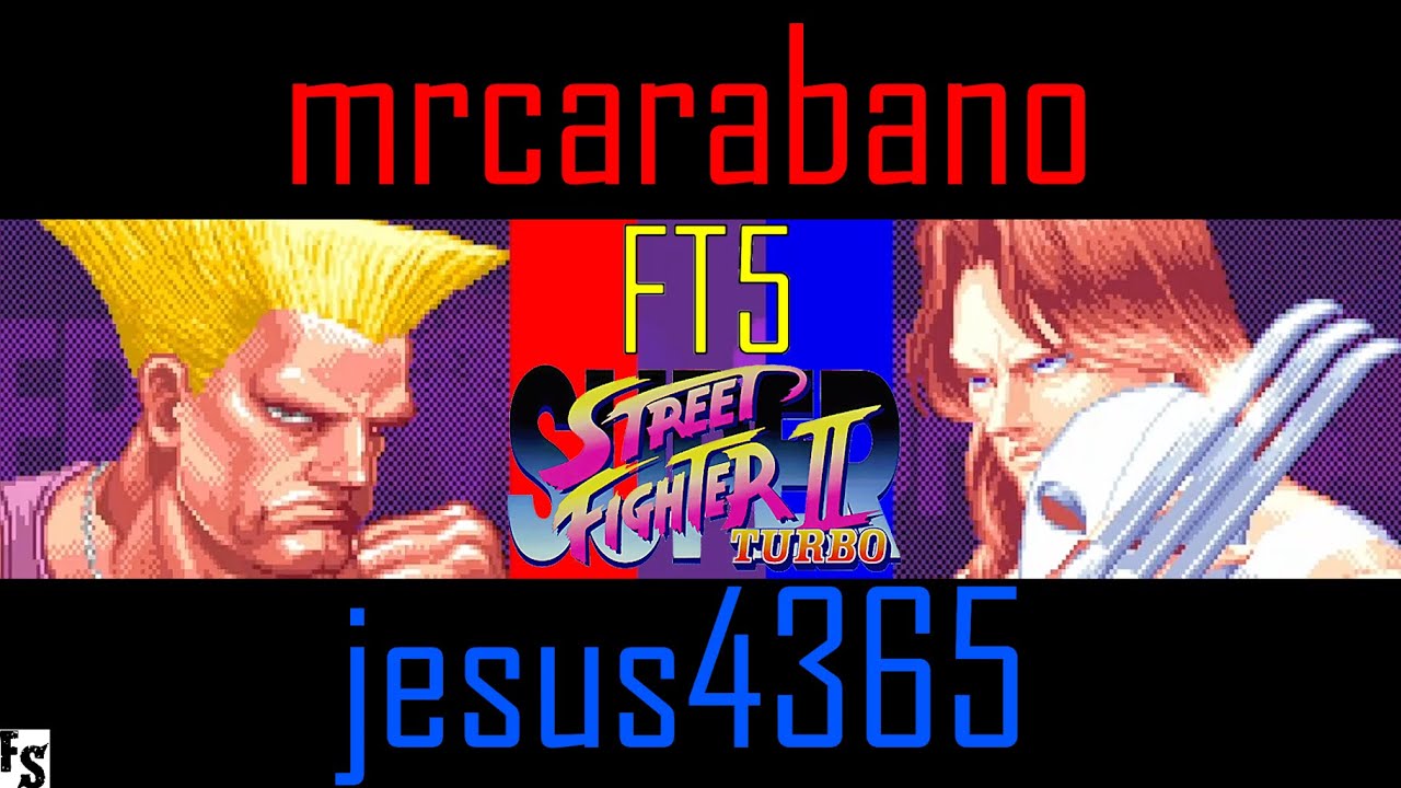 Super Street Fighter 2 Turbo - mrcarabano [Guile] vs jesus4365 [Claw] (Fightcade FT5)