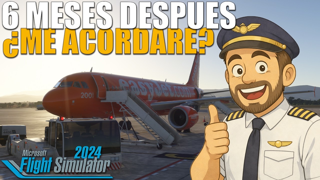 ¡HOY SI! Volvemos al A320 y a lo que SURJA... Si no me FALLA la MEMORIA | Flight Simulator 2024
