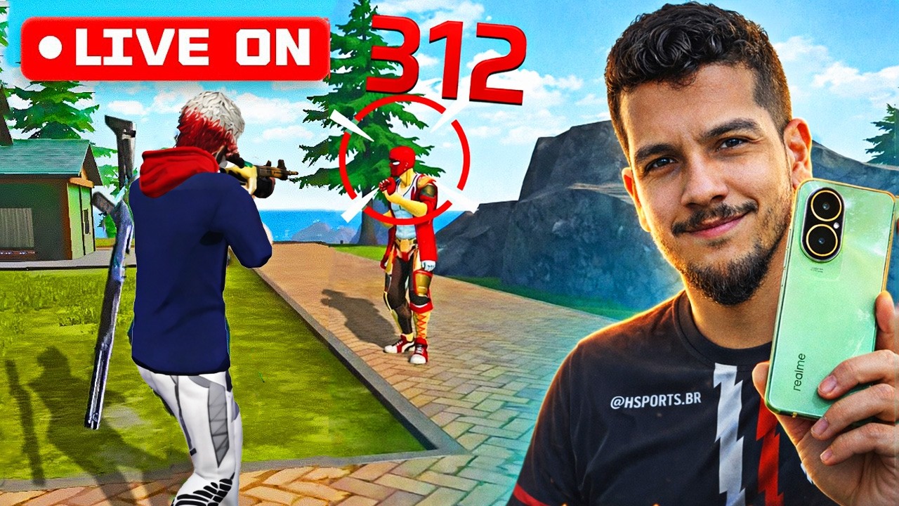 💥FREE FIRE AO VIVO: RANKEADO, RISADA E SKILL 😎 ! XT CLÃ GG 21 HORAS !
