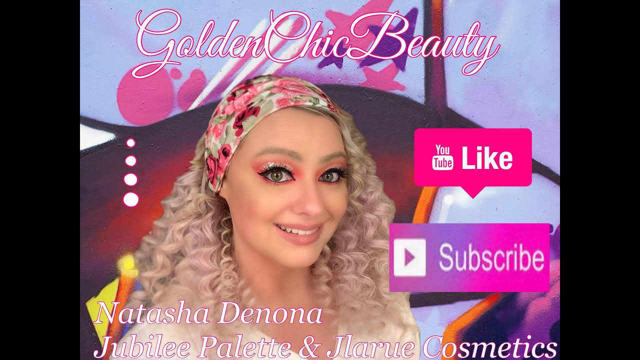 Natasha Denona Jubilee Palette & Jlare Cosmetics Pink Vibes eyeshadow look beginners 2021 YouTuber