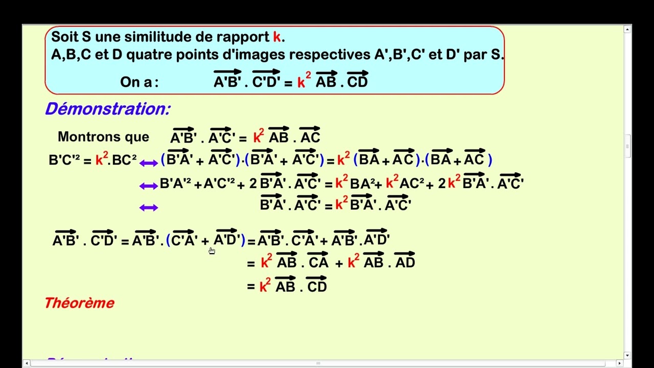 Similitudes - Cours - Généralités