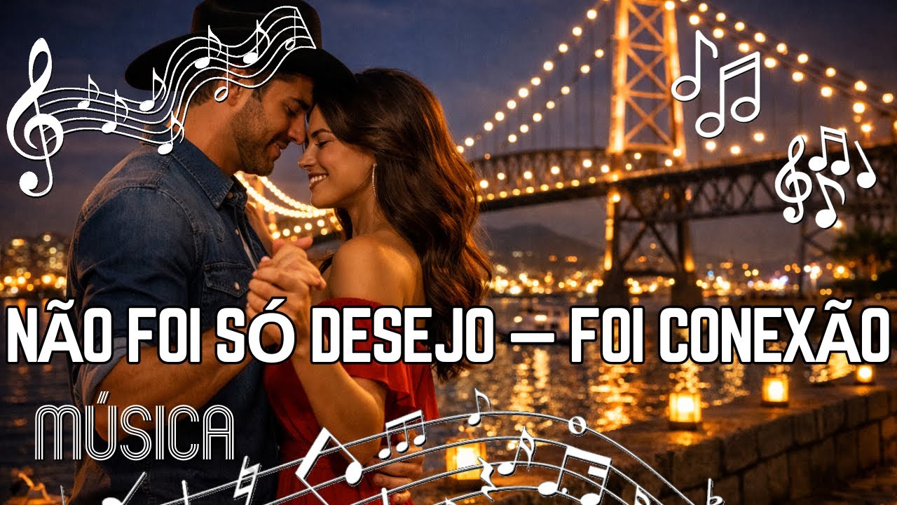 🎵 Não Foi Só Desejo — Foi Conexão 💘 — Música