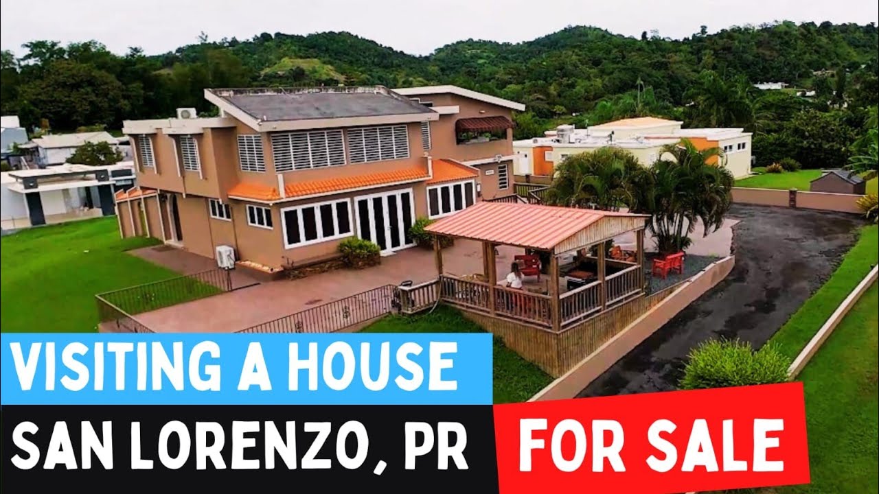 Visité casa a la venta en San Lorenzo PR cerca de Hacienda Muñoz