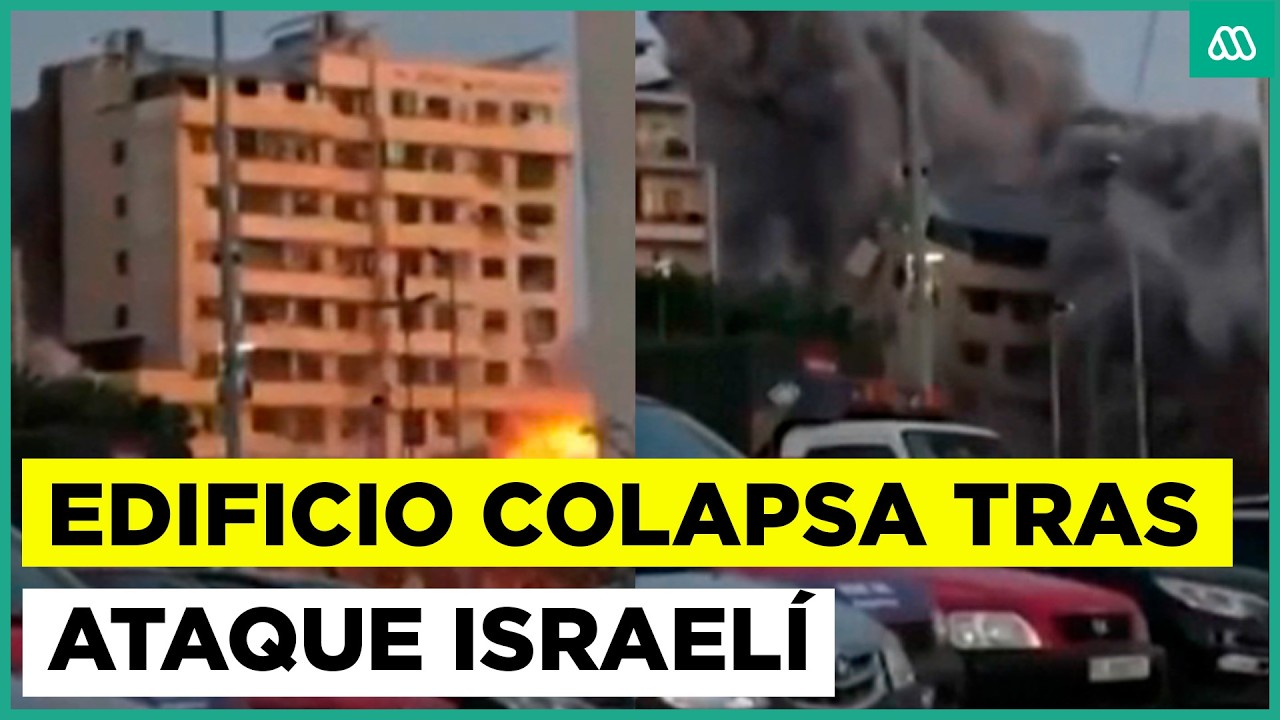 Sigue la tensi&oacute;n m&aacute;xima en Medio Oriente: edificio colapsa tras ataque israel&iacute;