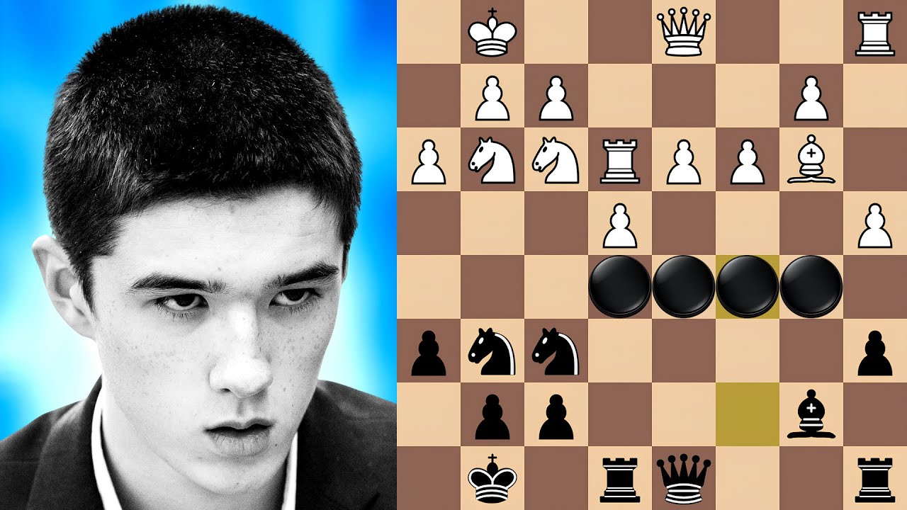 Оро против Вудворда — стена из пешек в игре «Четыре в ряд»