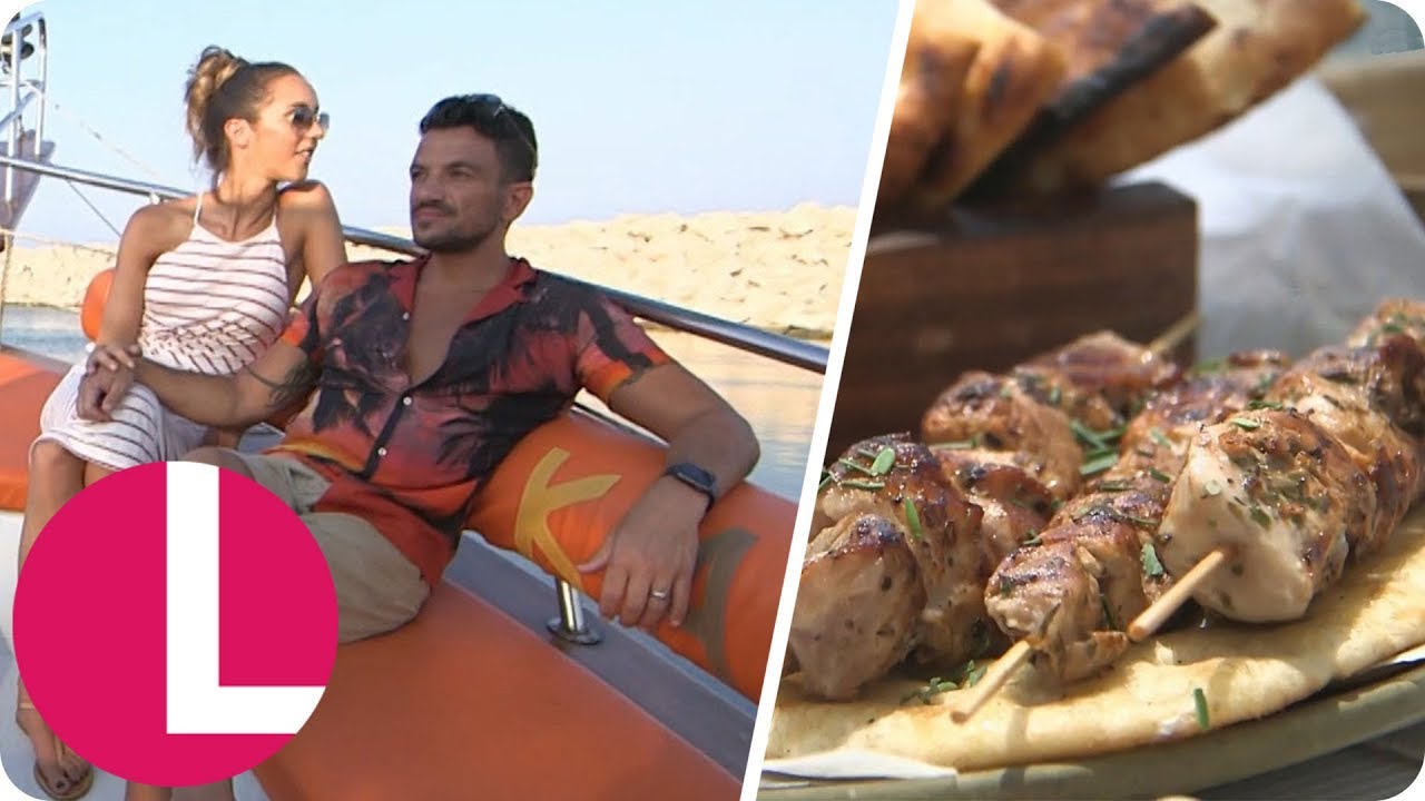 Peter and Emily Andre's Cyprus Kitchen: Souvlaki Wraps | Lorraine