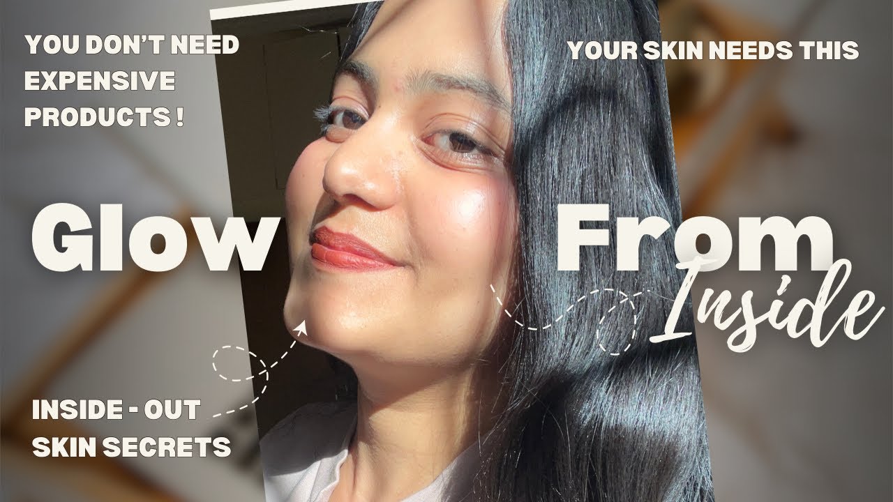 How to make your Skin Healthy Naturally - Inside Out | Healthy Skin Formula Nobody Talks About🤯