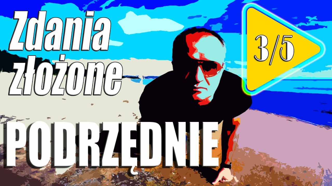 Zdania złożone podrzędnie (wykresy) 3/5 - #5 egzamin ósmoklasisty język polski