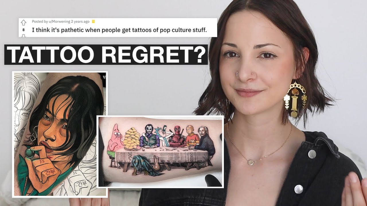 Would You Get A Pop Culture Tattoo ? Or A Squid Games Tattoo | Tattoo Talk Show