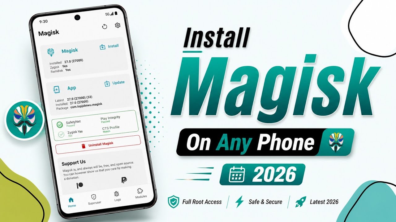 Install Magisk Latest Version In Any Phone | How To Root Any Android Phone | Root Phone