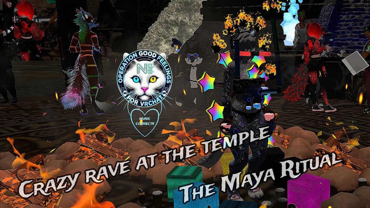 For Floofs x NEON Club (VRChat) ✨ Happy Dance & Trance