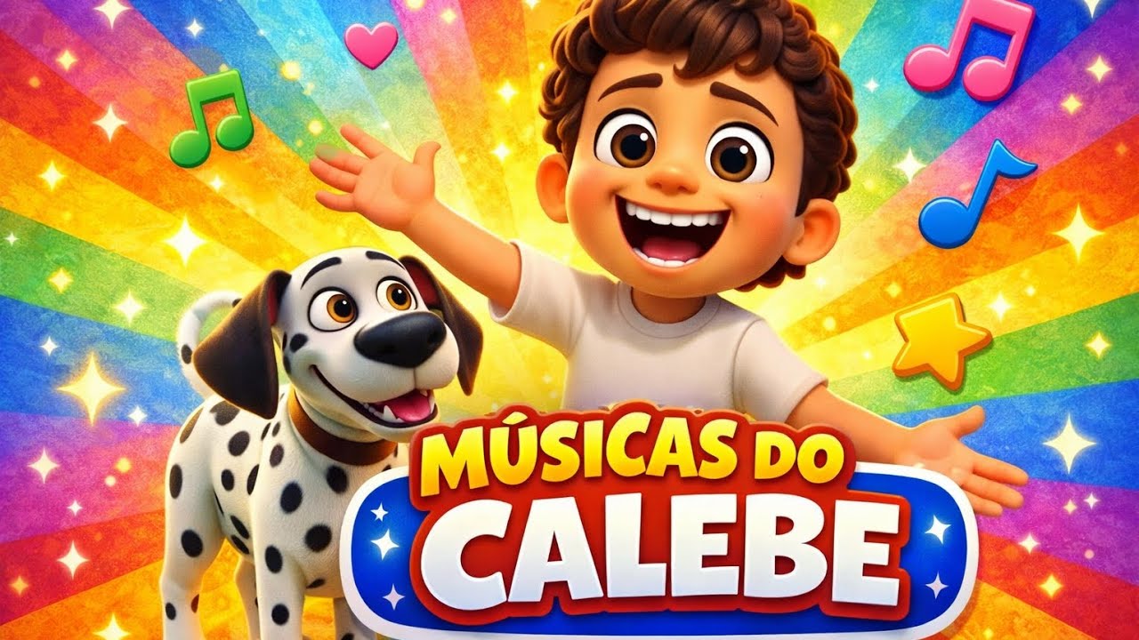 Músicas do Calebe 🎵 Coletânea Oficial Vol. 1 | Louvor Infantil