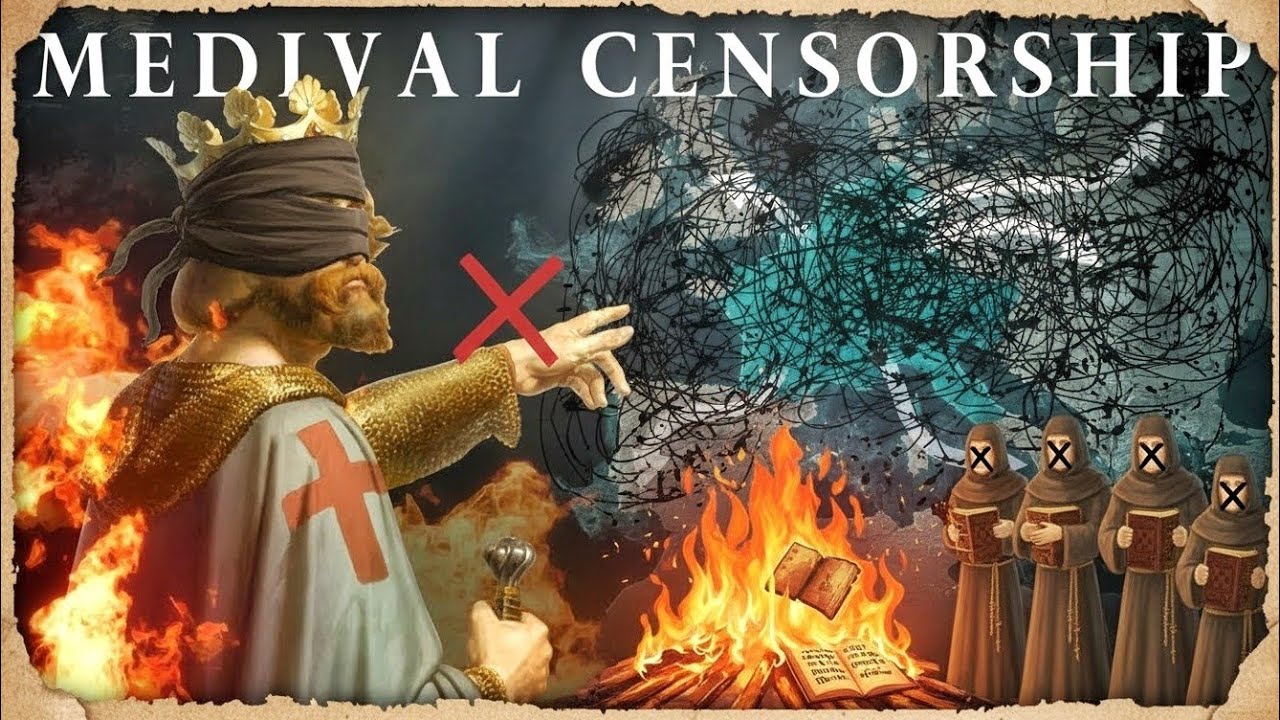 Medieval Censorship: Why the Church Burned These Religious Books