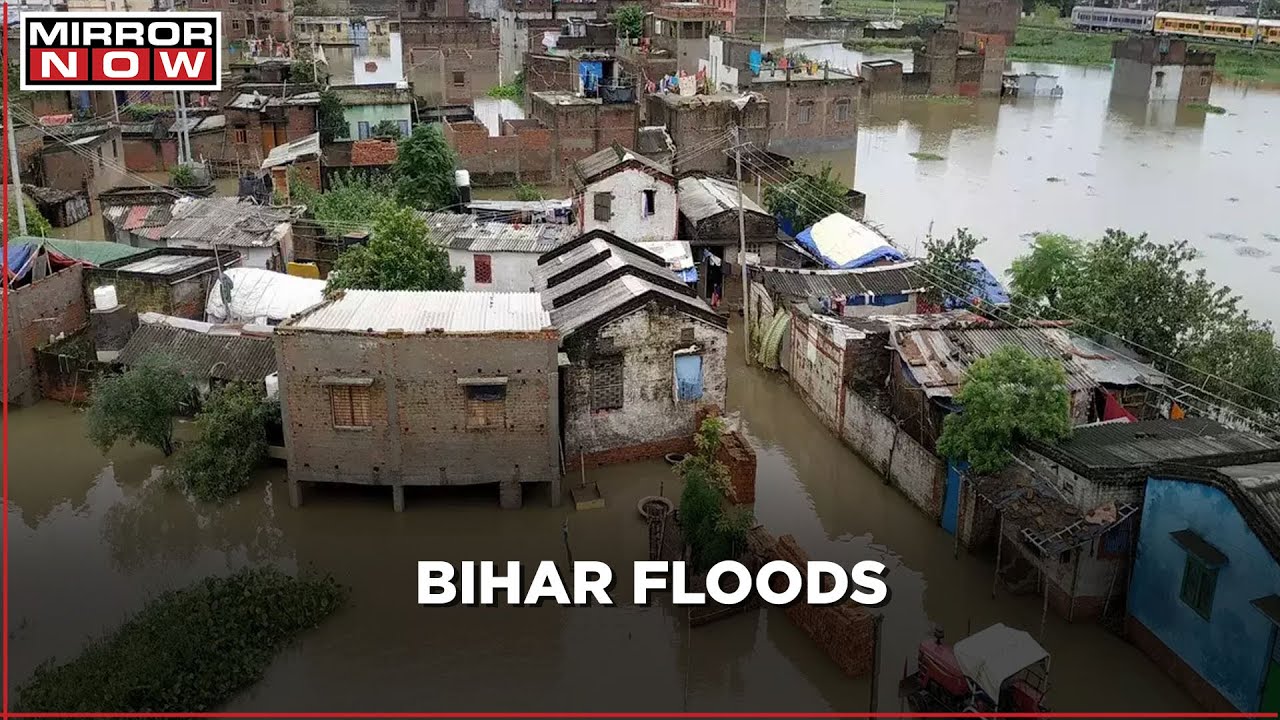 Rising water levels in rivers lead to flooding of several districts in Bihar