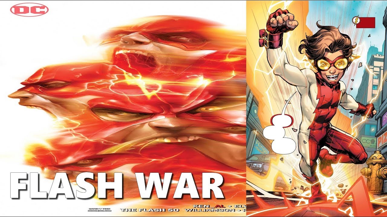 DC UNIVERSE THE FLASH # 50 [ESP] 2018 FLASH WAR PARTE 4