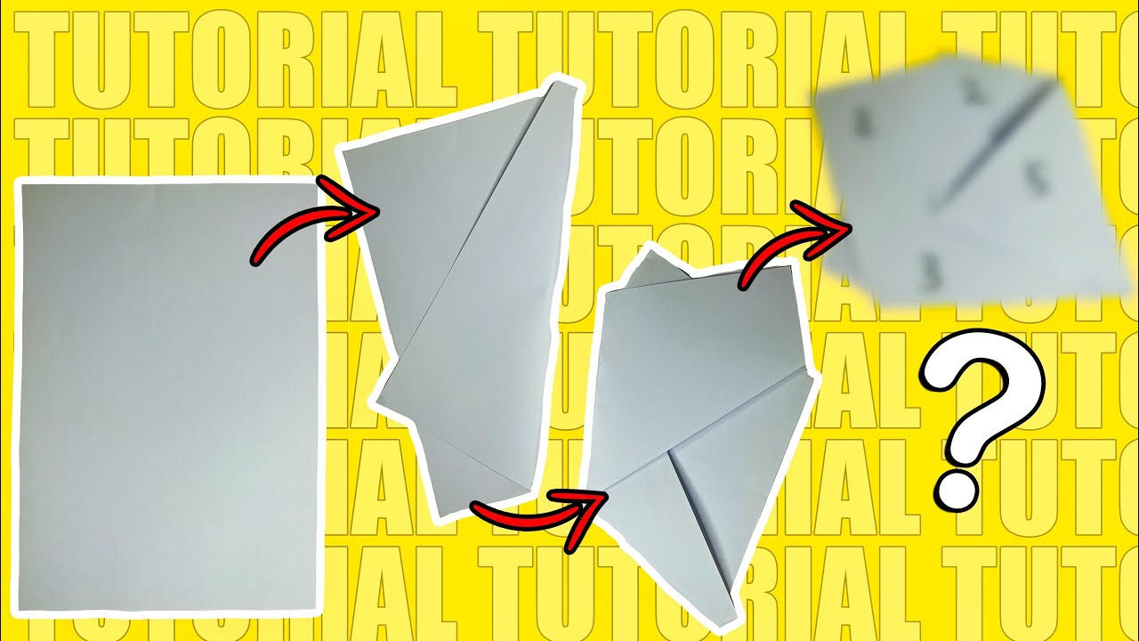 ROMPICAPO con un FOGLIO DI CARTA