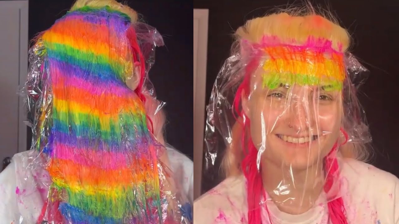Holographic Prism Hair using Iroiro (IT GLOWS!!)