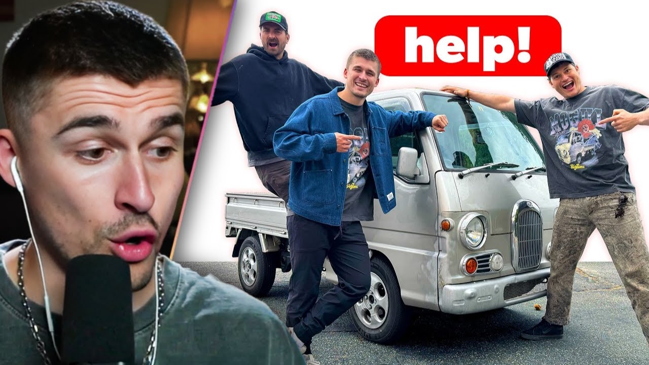 Ludwig Reacts To Fixing Ludwig’s Stolen Kei Truck - BigTime (ft.Ludwigs Cousin)