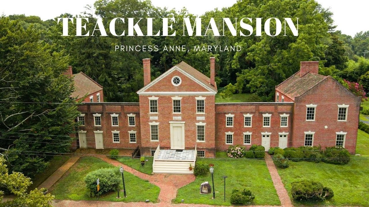 Walk Around TEACKLE MANSION (Princess Anne, MD)