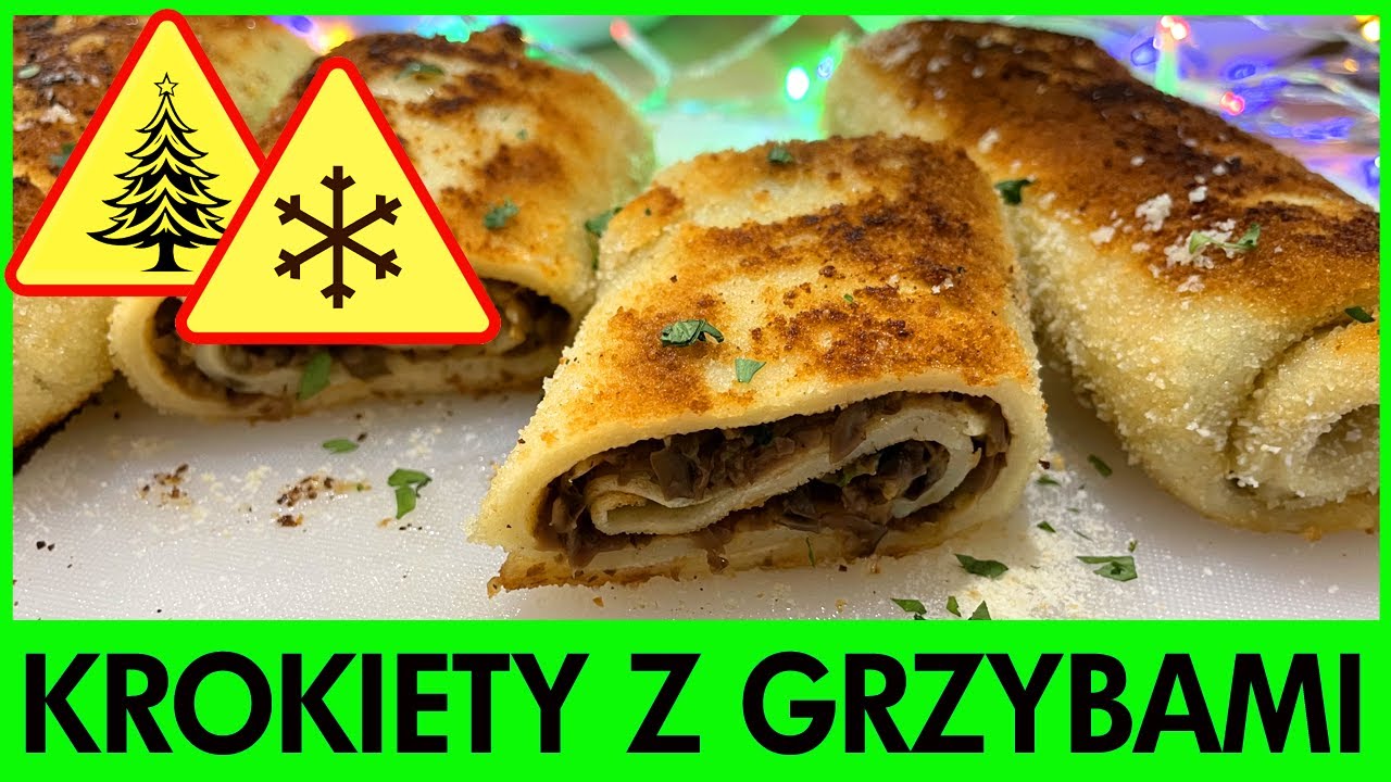 JAK ZROBIĆ KROKIETY Z GRZYBAMI