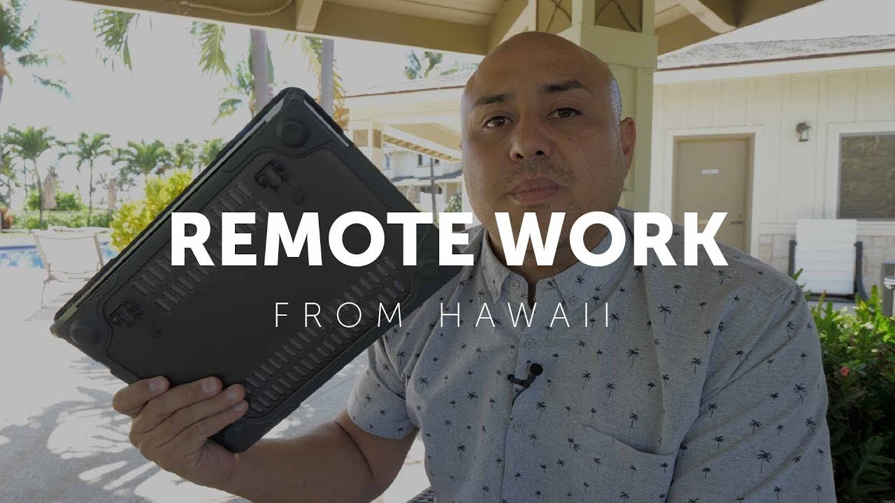 Working From Home In Hawaii