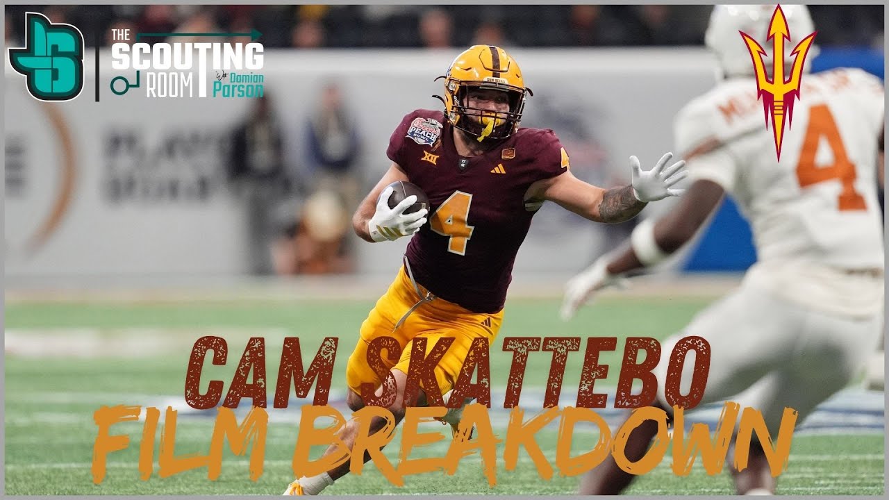Cam Skattebo Film Breakdown vs Texas | The Scouting Room