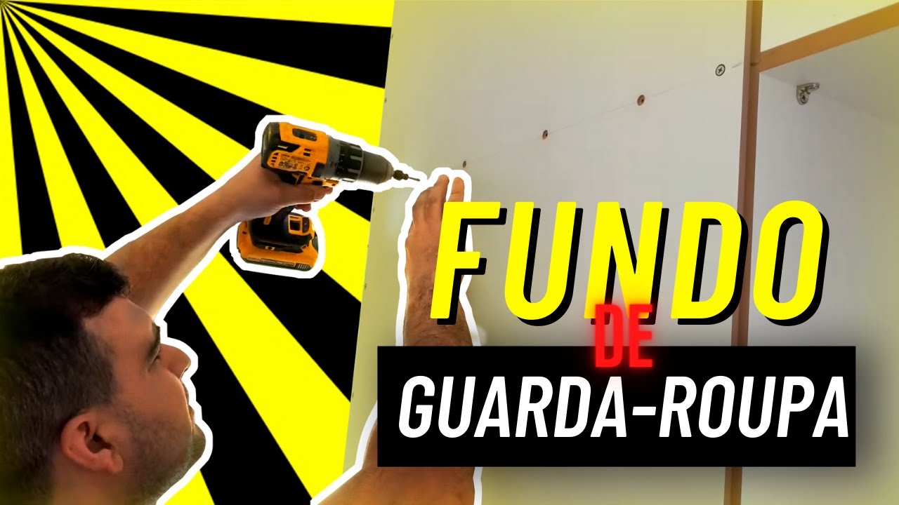 Como fazer FUNDO de GUARDA-ROUPA (Guia definitivo) - Montagem no Sítio #06 | Marcenaria