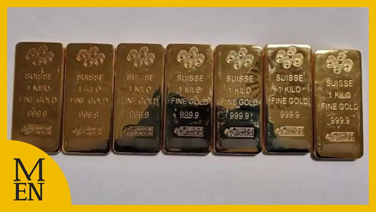 Police seize gold bars at Manchester Airport in &pound;2m haul