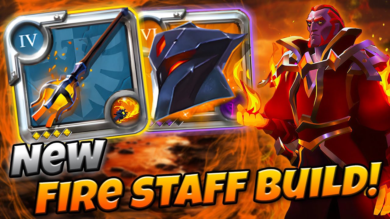 Zero to Hero with a new fire staff build | Albion Online | Solo Mists | Profit!