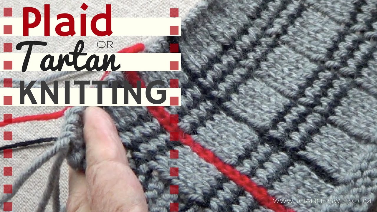 Tartan or Plaid Knitting