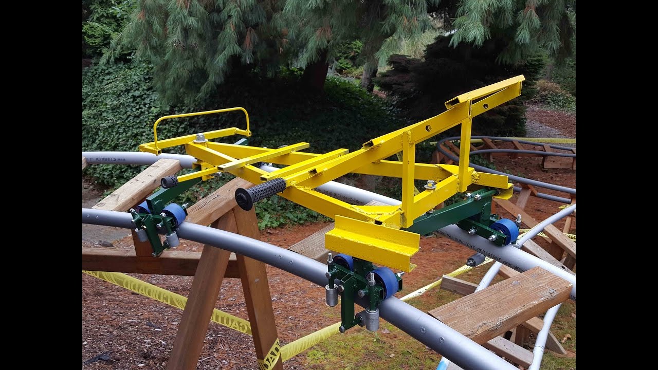 Secrets of Backyard Roller Coaster Design, and a yard tour of three BYRCs
