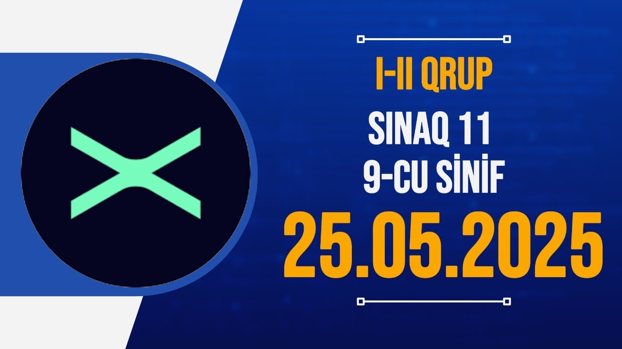 güvən sınaq 11 riyaziyyat 9-cu sinif