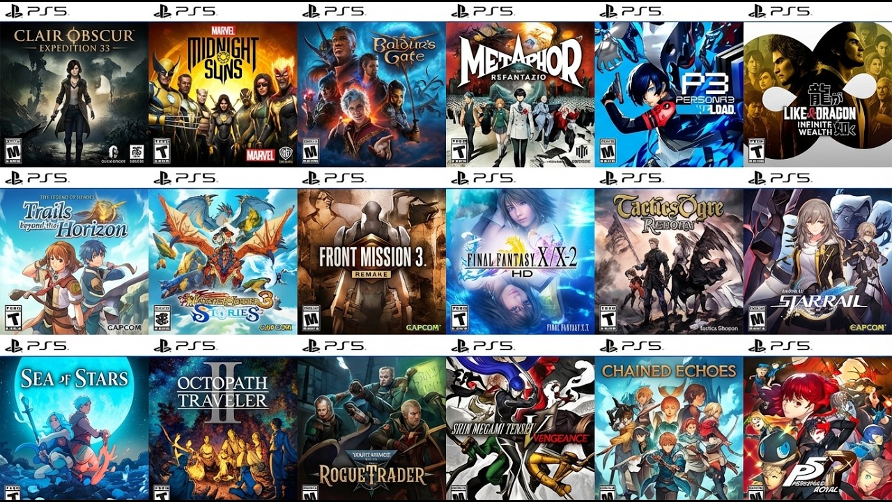 Top 20 Best PS5 TURN BASED RPG (Updated)