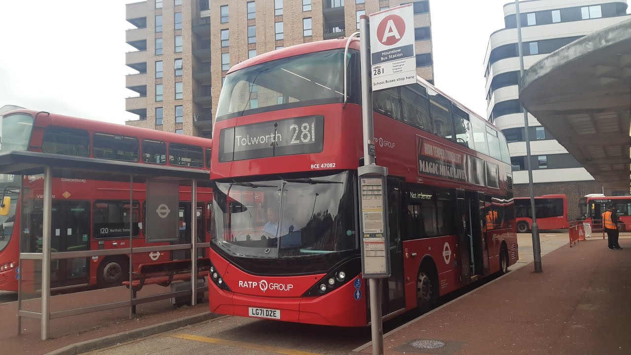Shabby FRV - TFL Bus Route 281: Tolworth - Hounslow B.S. | Enviro 400 EV City - London United RATP!!