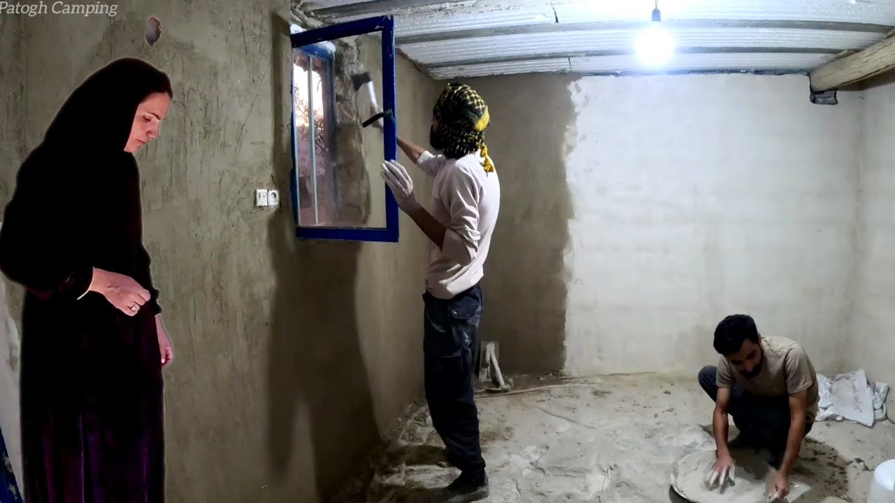 Помощь кочевой семье | Восстановление и ремонт дома бедной кочевой семьи