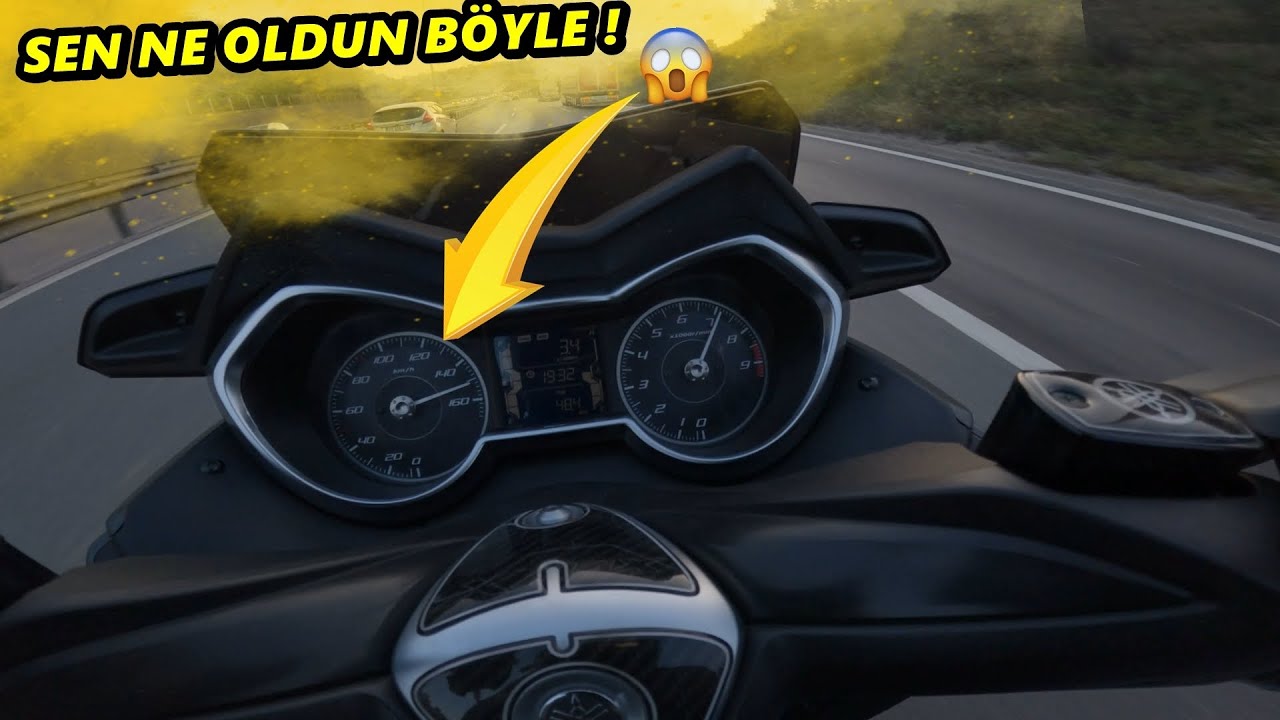 YAMAHA XMAX 250'Yİ UÇURUYORUZ !