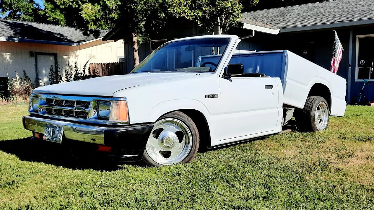 Tilt / dump bed install on 93 Mazda B2200