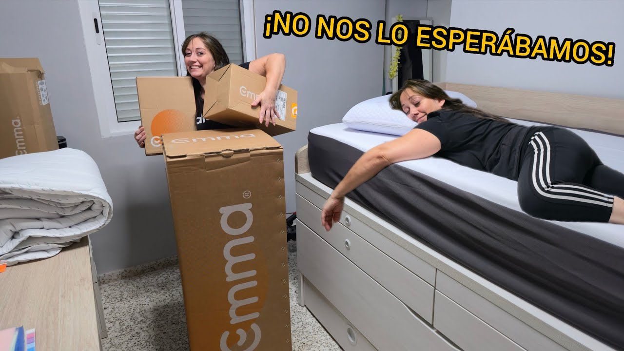 Probamos el colch&oacute;n de Emma que todo el mundo comenta 😍 &iquest;vale la pena?