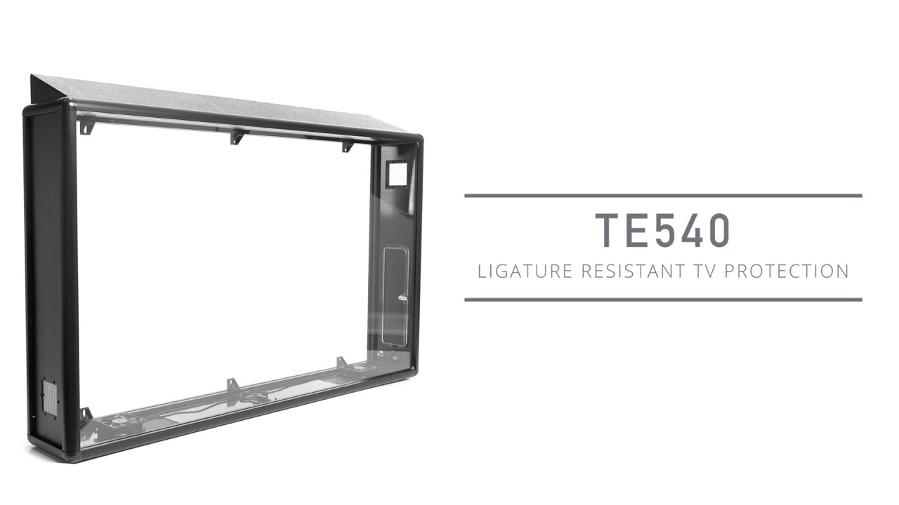 Behavioral Safety Products TE 540 Ligature Resistant TV Enclosure