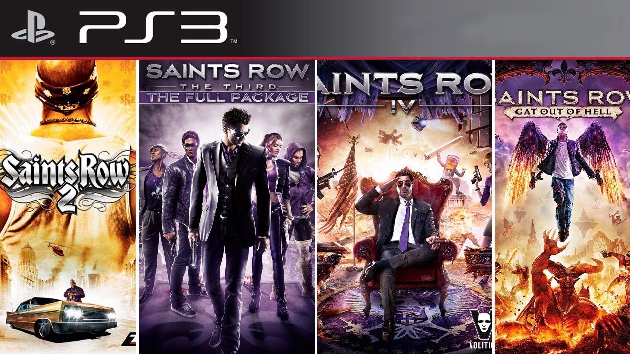 Игры Saints Row для PS3