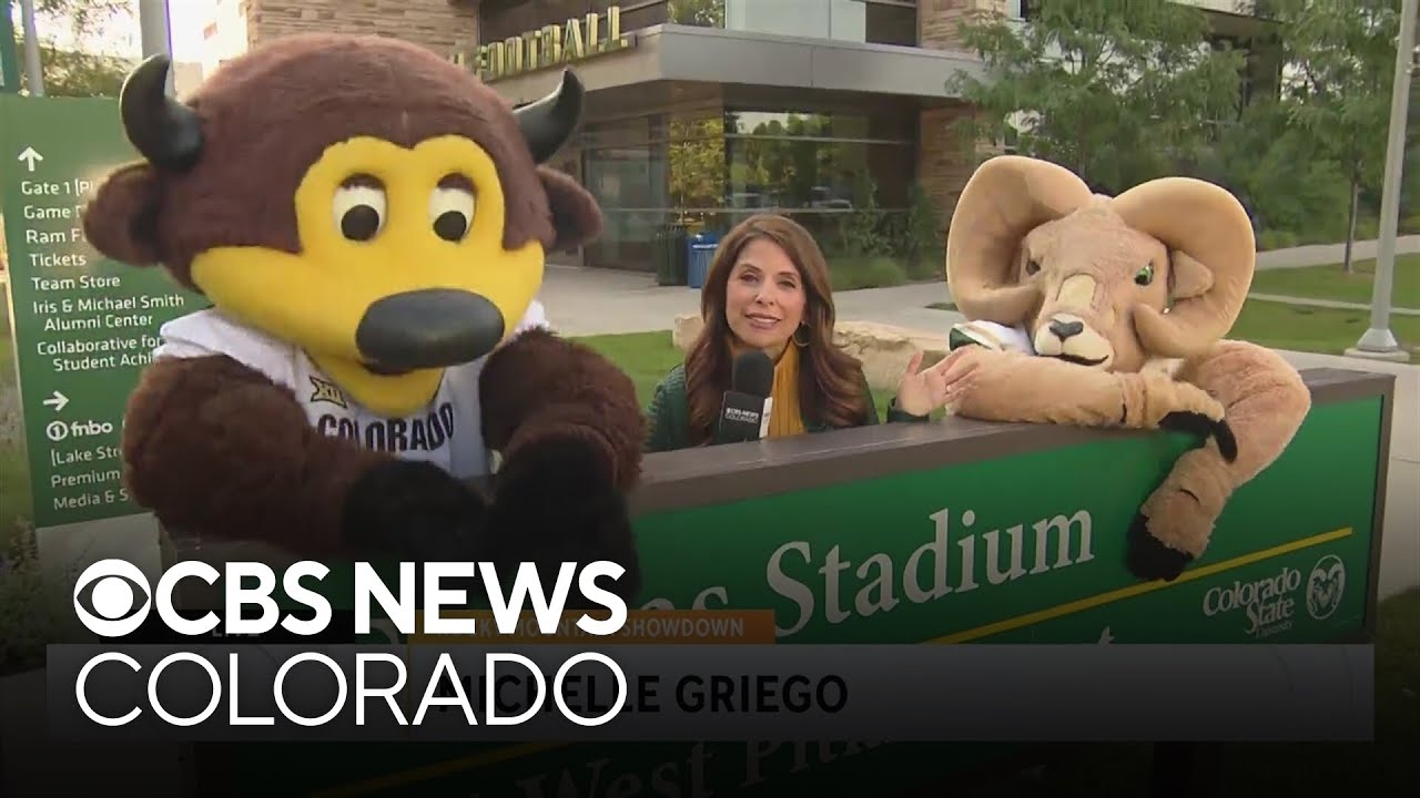 CU and CSU mascots face off leading up to Rocky Mountain Showdown