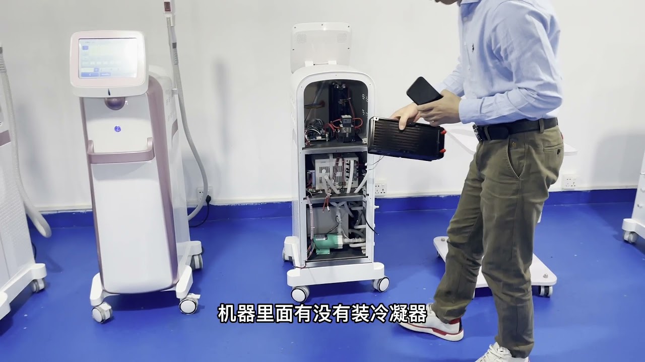 Different scan modes of LinScan 808 Diode Laser for hair removal