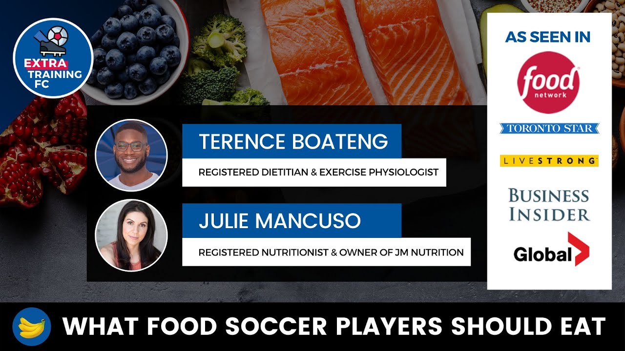 SOCCER NUTRITION | WHAT SOCCER PLAYERS SHOULD EAT 🥑️⚽️